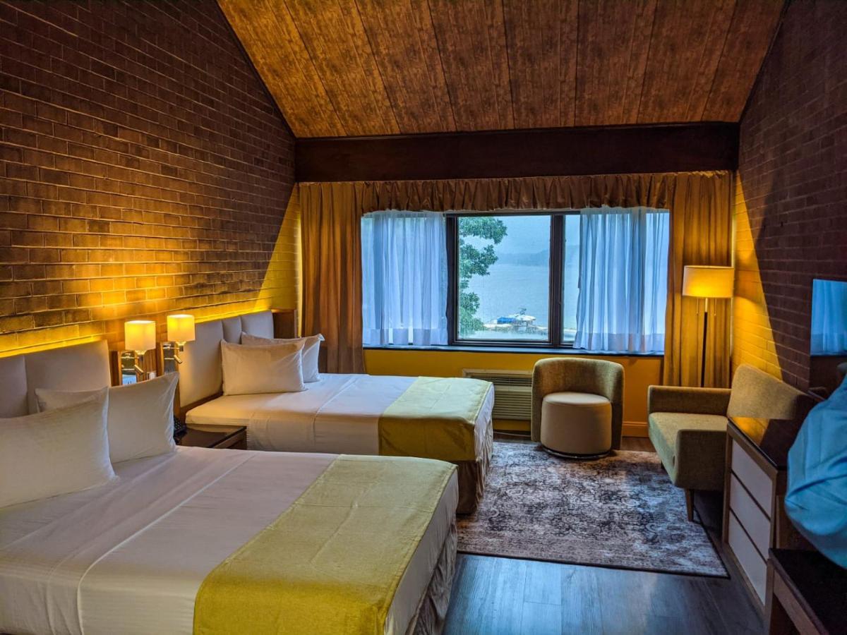 The Lodge Luxury Resort At Lake Harmony Exterior foto